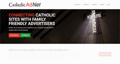 Desktop Screenshot of catholicadnet.com